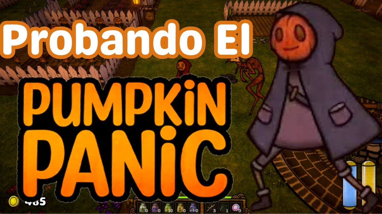 El Mejor Juego Indie Para Halloween | Probando El Pumpkin Panic