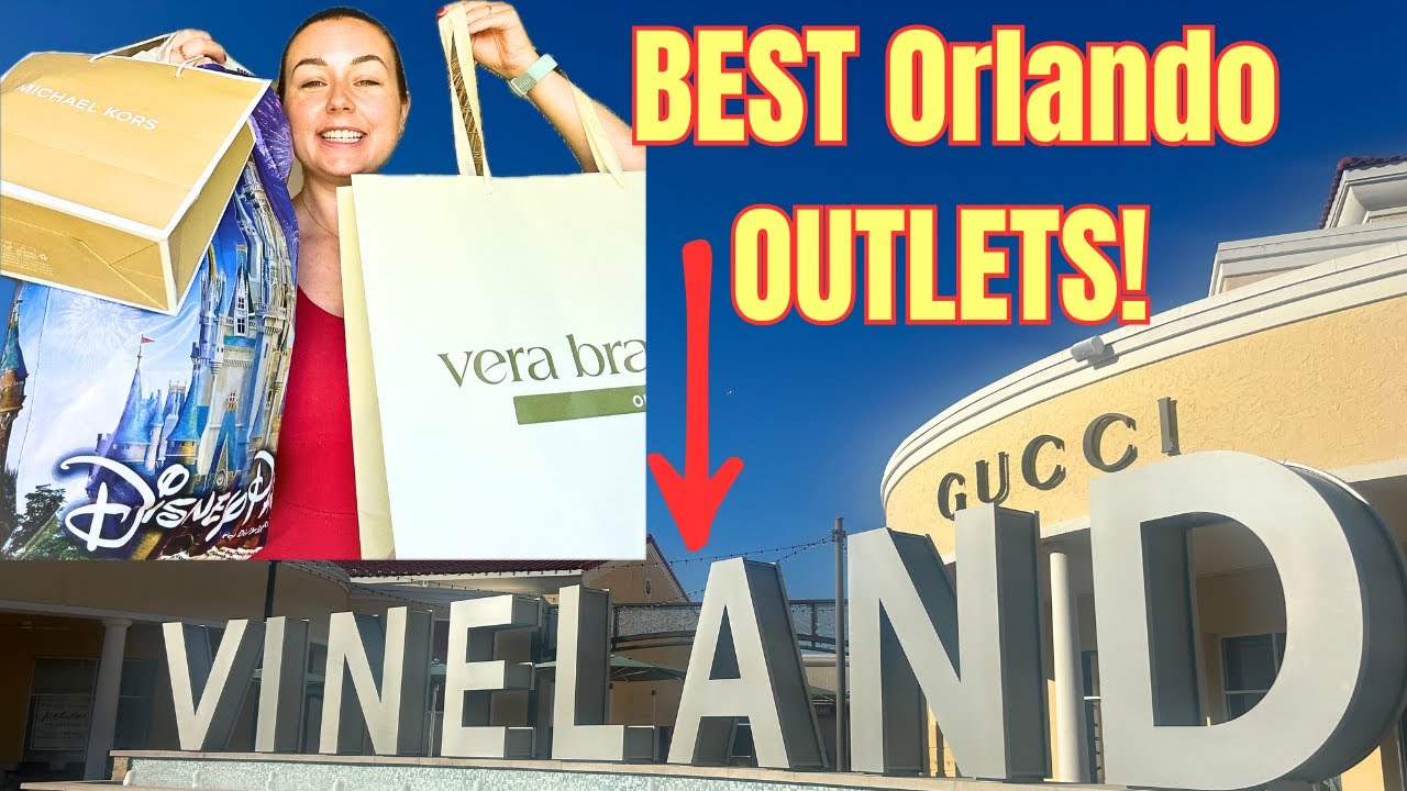 Orlando Vineland Premium Outlets FULL TOUR 🛍️ + Disney Character Warehouse