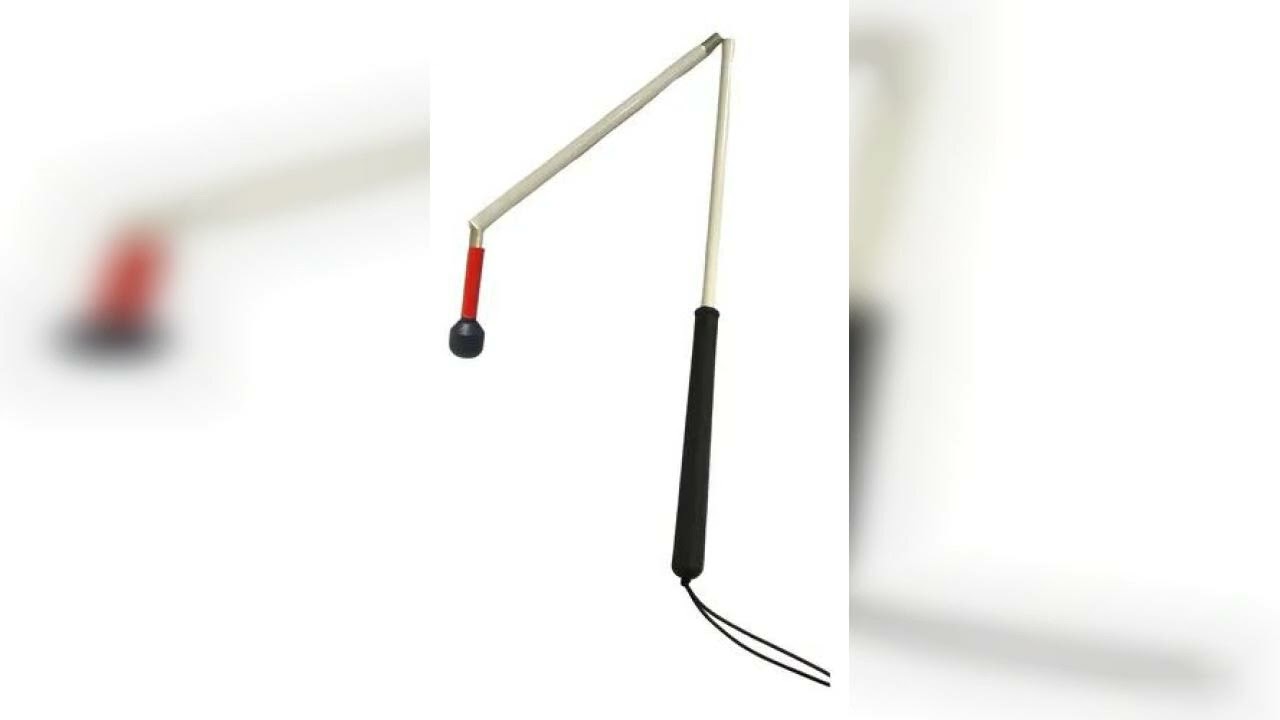 Resenha: Bengala Dobrável Branca Com Roller Deficiente Visual