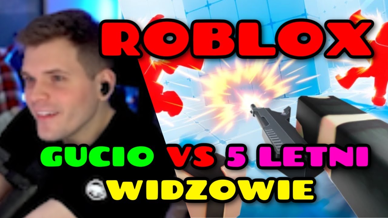 GUCIO I ROBLOX | 5 LETNI WIDZOWIE VS WITEK | RĘKAW ZAKŁADANY | NAJLEPSZE MOMENTY #gucio #gucioroblox