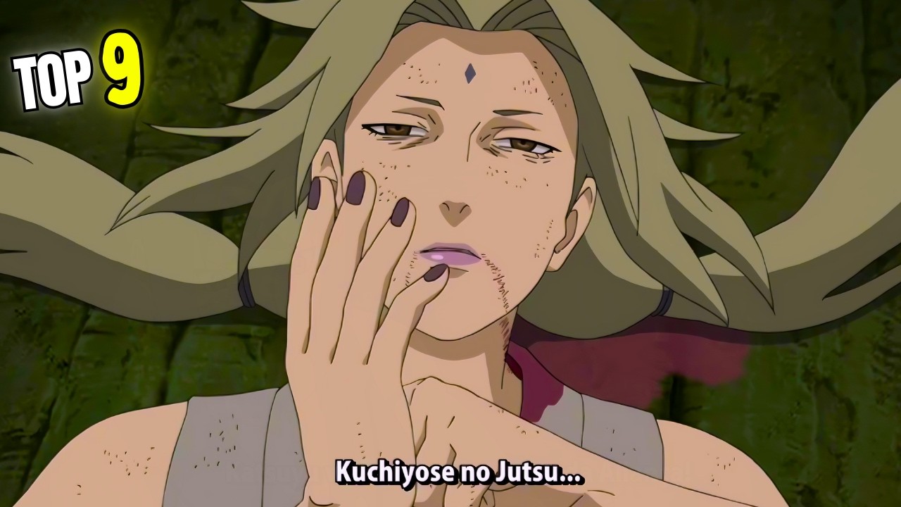 TSUNADE VS MADARA...| TOP 9: MELHORES MOMENTOS DA TSUNADE NA GUERRA NINJA #narutoshippuden