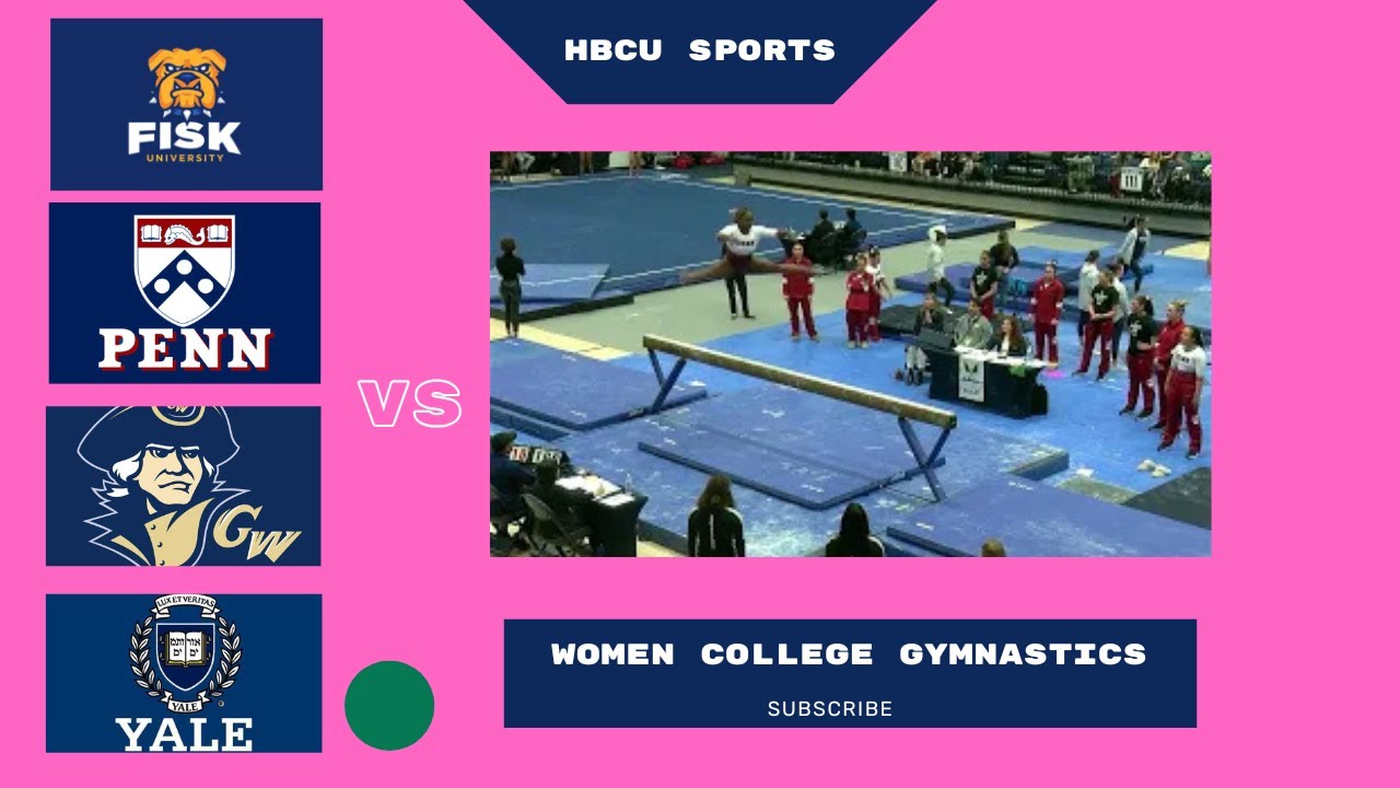Fisk Quad Meet Takes on Yale, Penn and George Washington NCAA Women's Gymnastics Meet 2025
