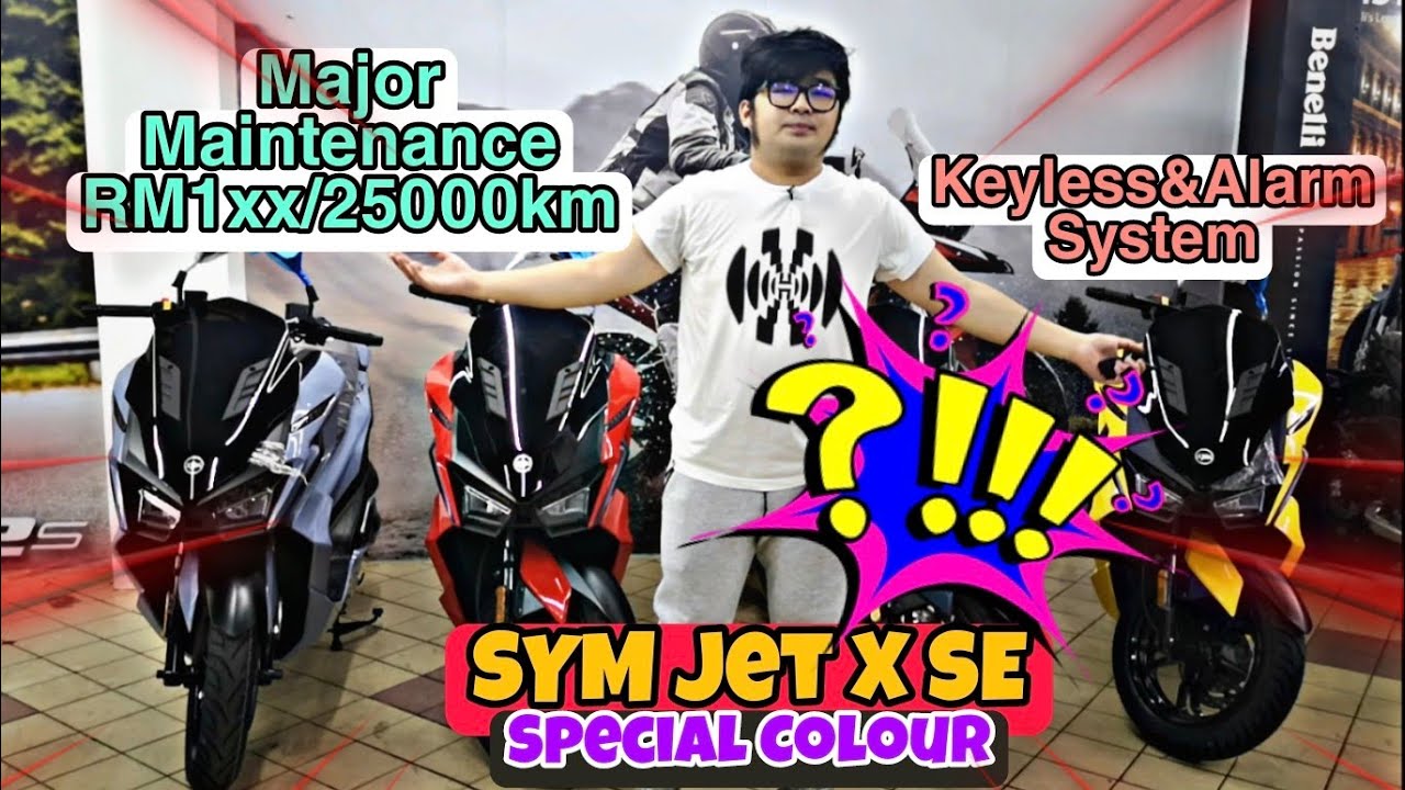 SYM Jet X & SE Malaysia! GPX Drone 150[中文&BM Sub]