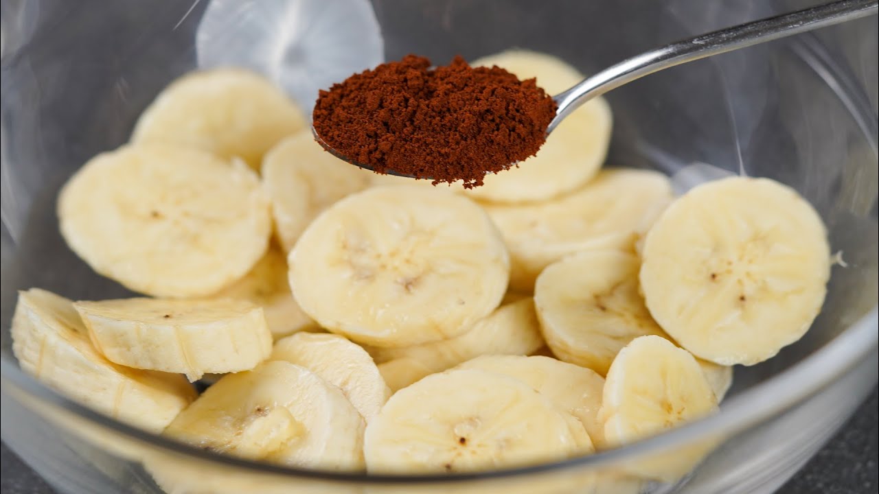 MIX COFFEE WITH BANANA, THE RESULT WILL BE A DELICIOUS CAKE | QUICK & EASY BANANA COFFEE CAKE