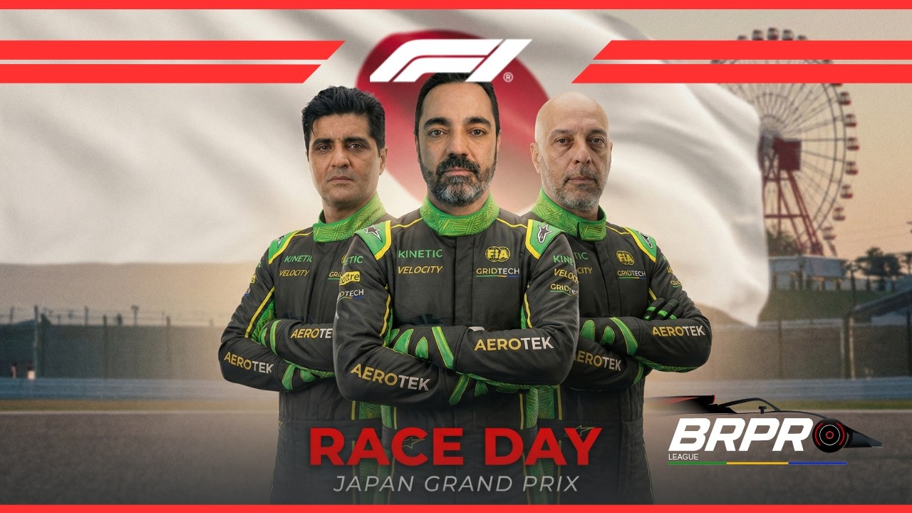 F1 2026/ GRID AYRTON SENNA/ LIGA BRPRO/ GP DO JAPÃO/ ET:1-10/ NARRAÇÃO: JULIEL SANTANA