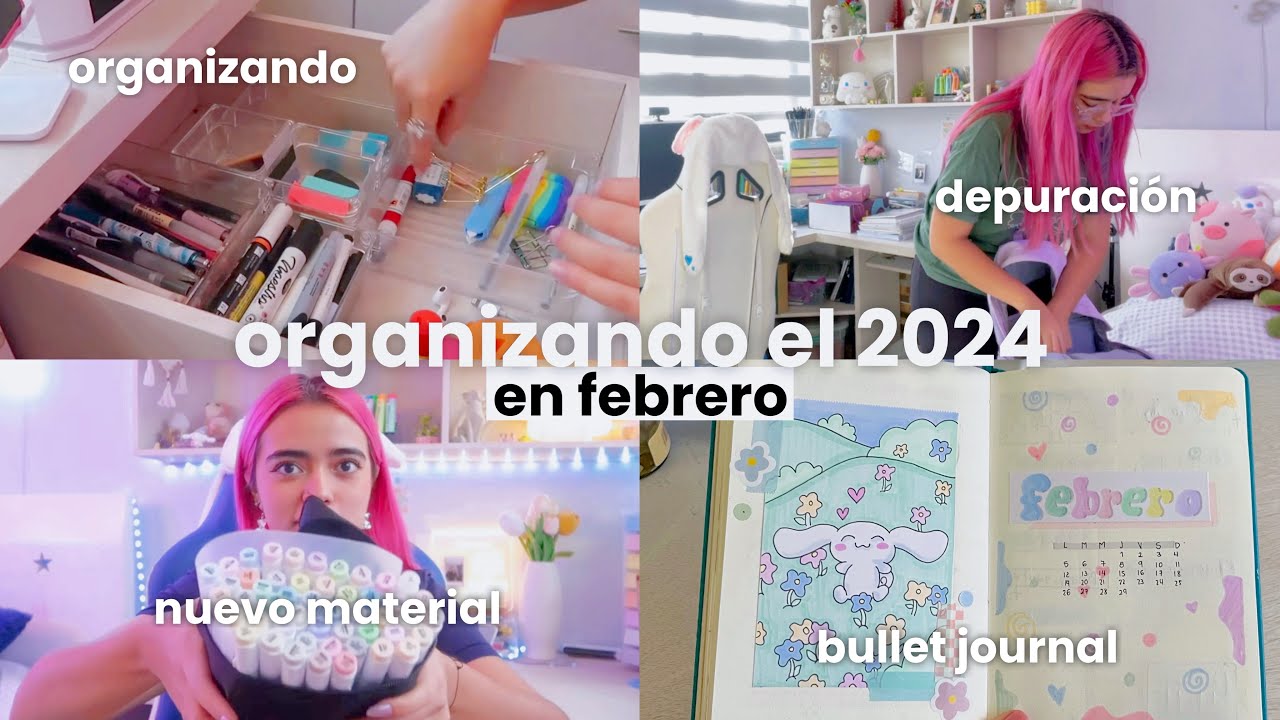 ORGANIZANDO EL 2024 EN FEBRERO! - DanielaGmr ✨