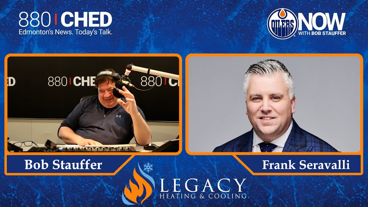Frank Seravalli talks Oilers Road Trip, Colorado Avalanche & more with Bob Stauffer on Oilers Now