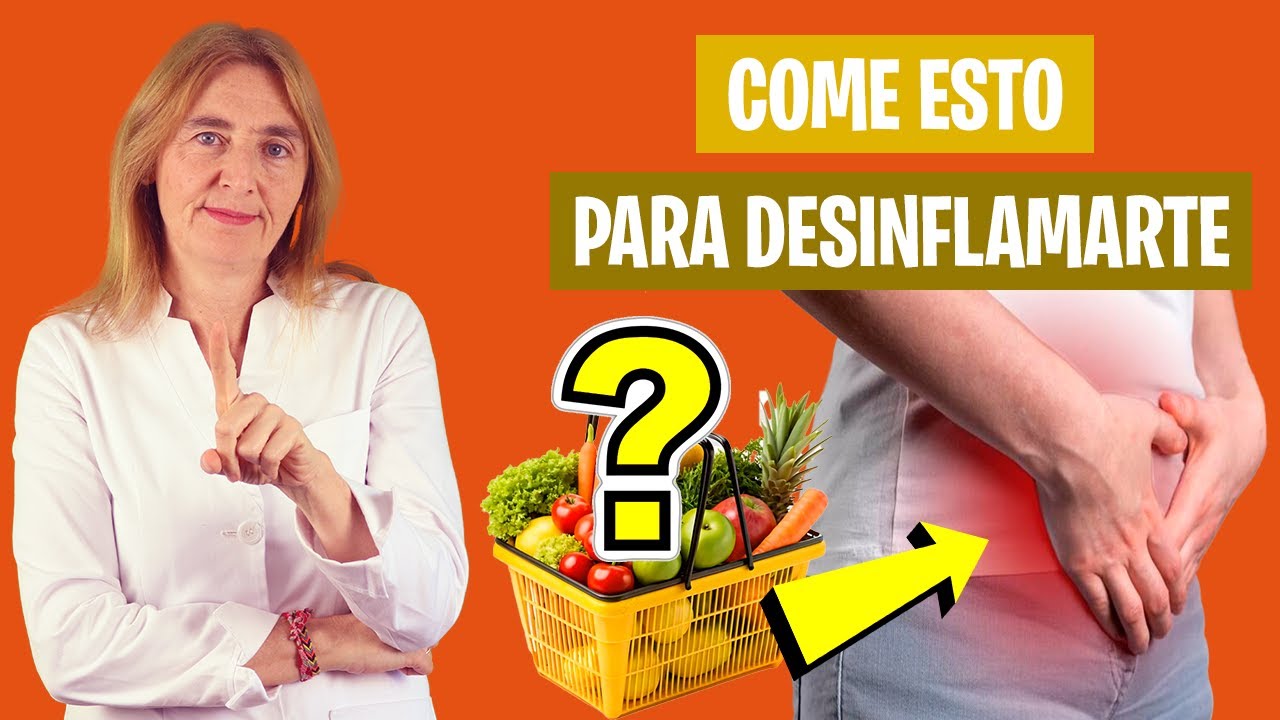 Esto DEBES COMER A DIARIO para REDUCIR la INFLAMACIÓN | Prevenir la inflamación | Nutrición y Salud