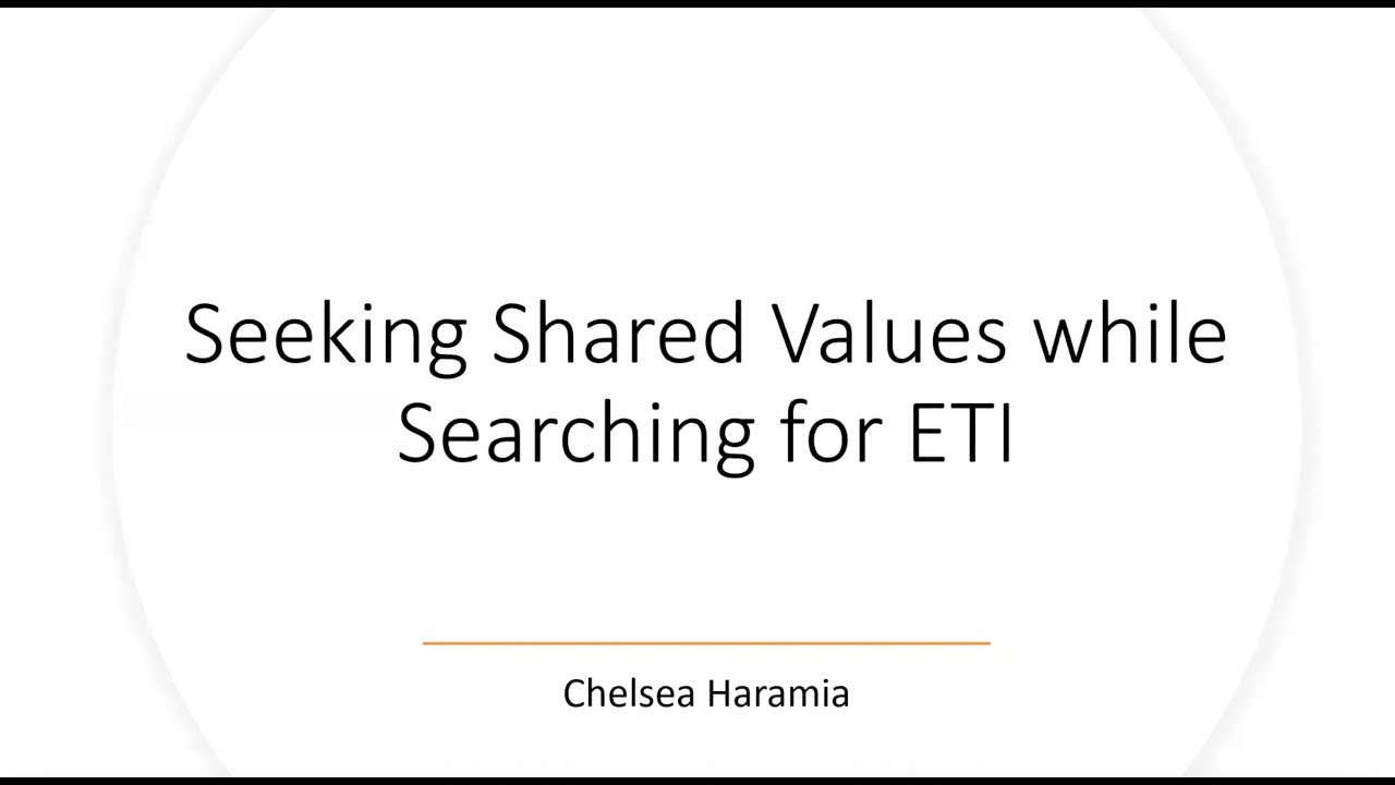 Chelsea Haramia | Seeking Shared Values While Searching for Extraterrestrial Intelligence