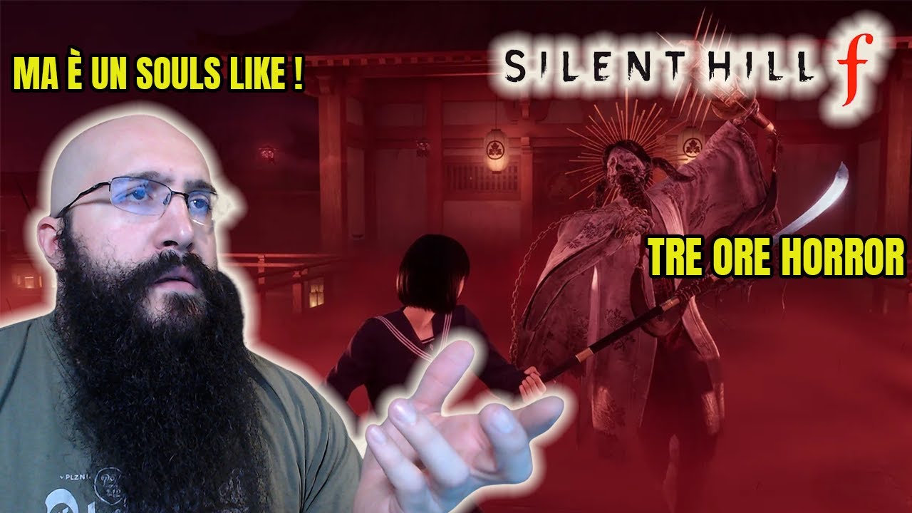 TRE HORE HORROR con Silent Hill - HORROR NIGHT Silent Hill F Parte 2