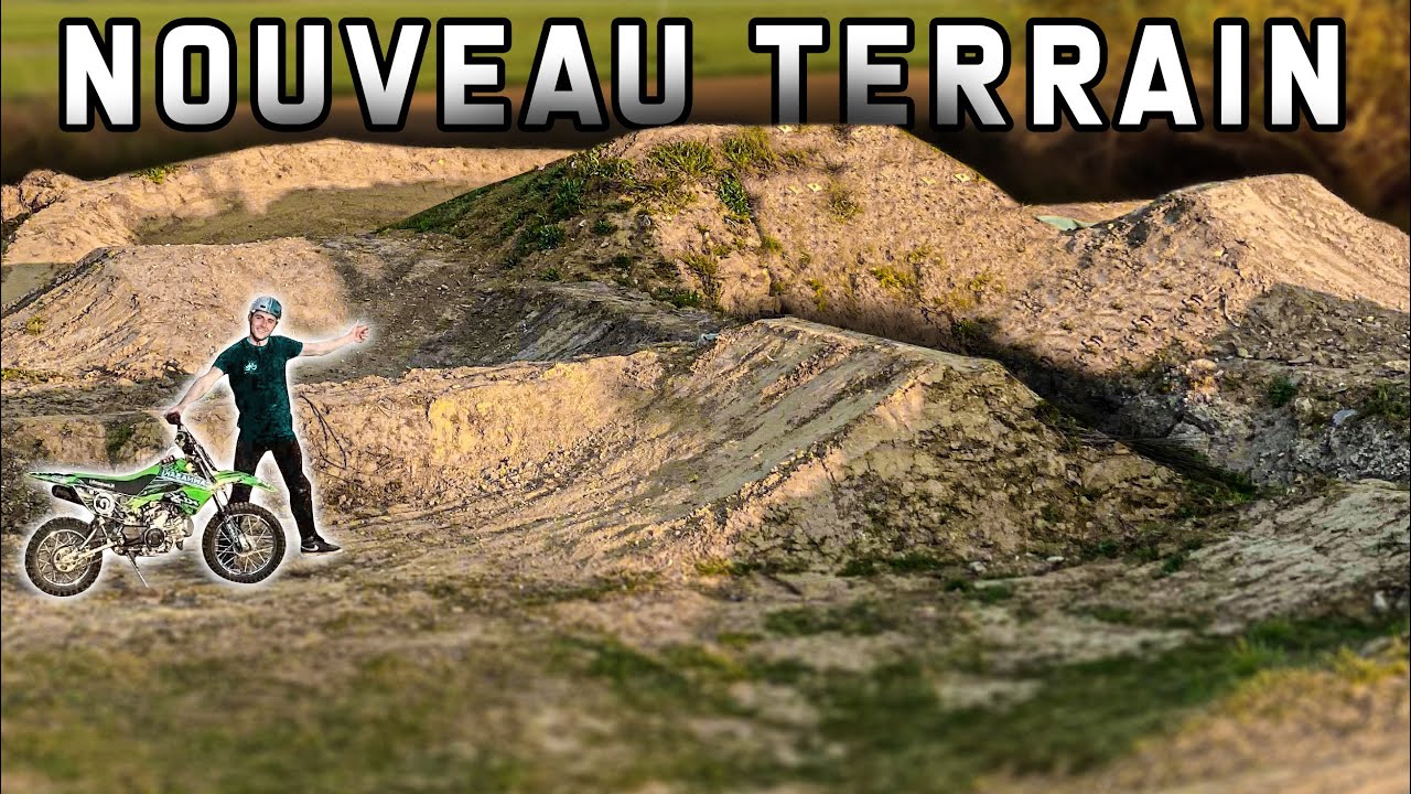 MON NOUVEAU TERRAIN DE MOTO EST IMMENSE !