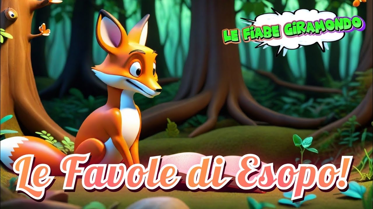 LE FAVOLE DI ESOPO 🦁 Raccolta delle migliori Favole Tradizionali di Esopo 📖