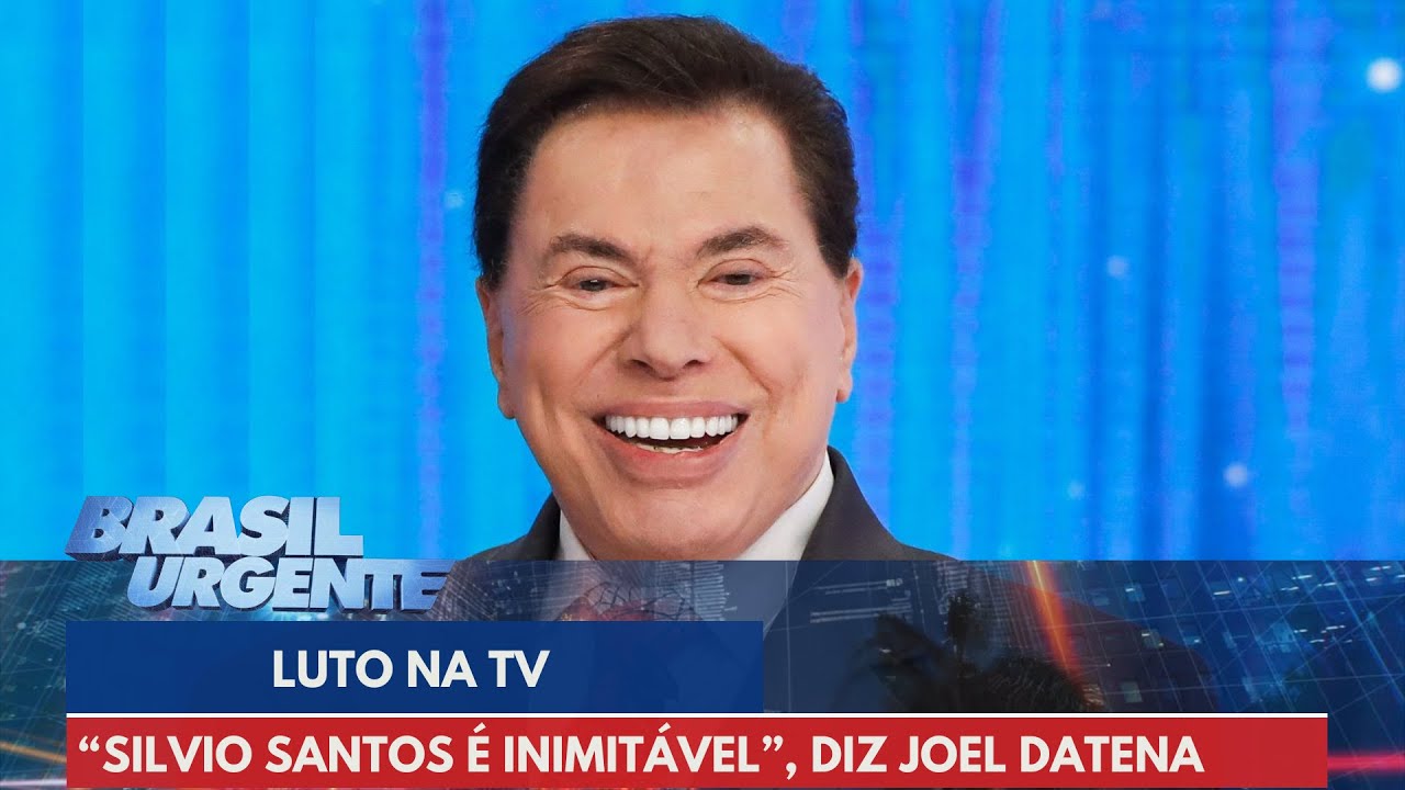 Silvio Santos é 'inimitável', diz Joel Datena