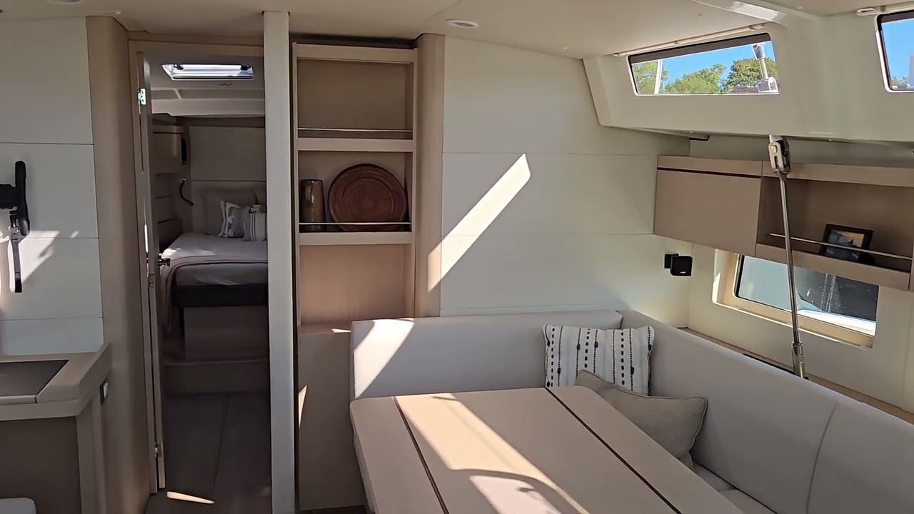 Tour a beautiful new 2024 Beneteau 46.1 in inventory and available with big savings. 