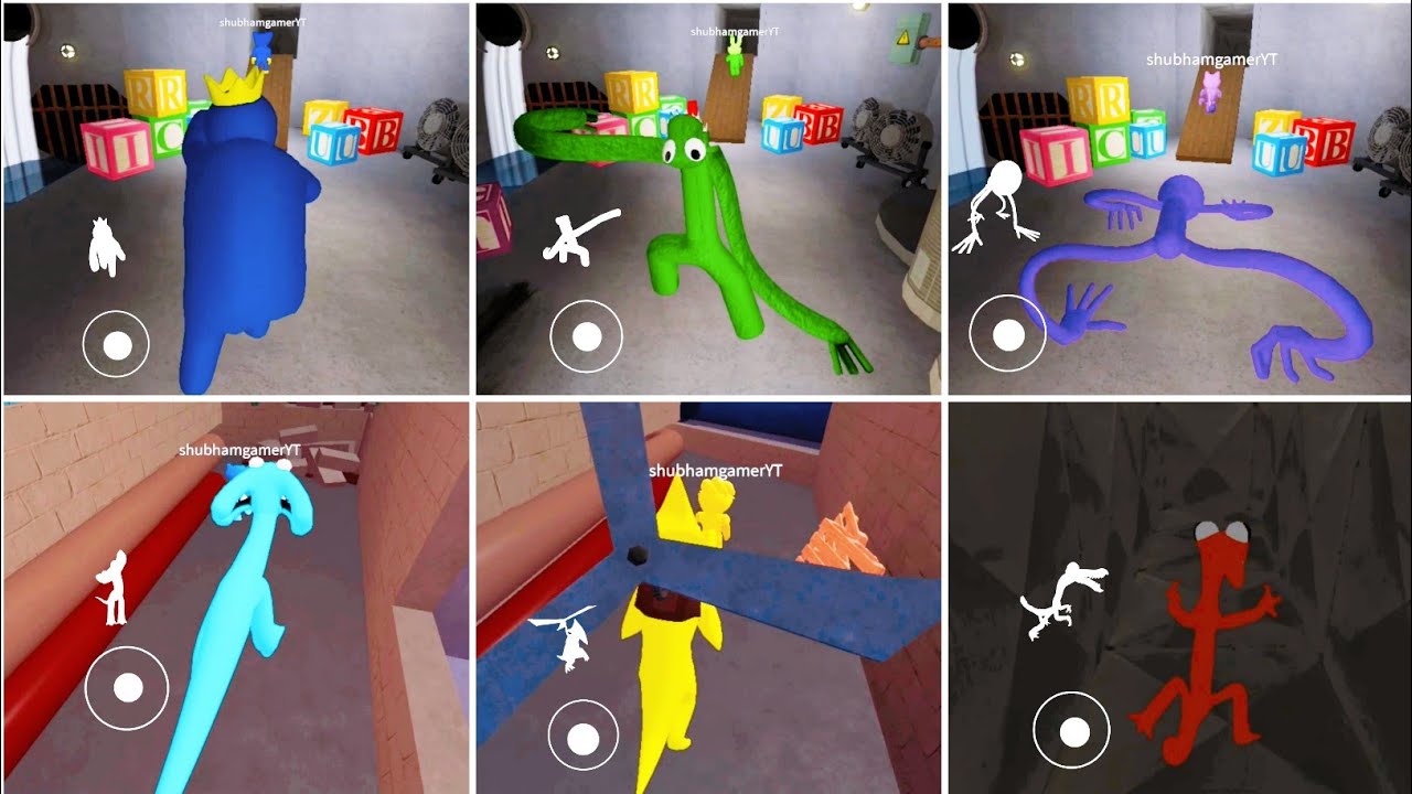 What If I Become Every Monster In Rainbow Friends 1 2 Escape As Poppy Playtime 3 Smiling Critters