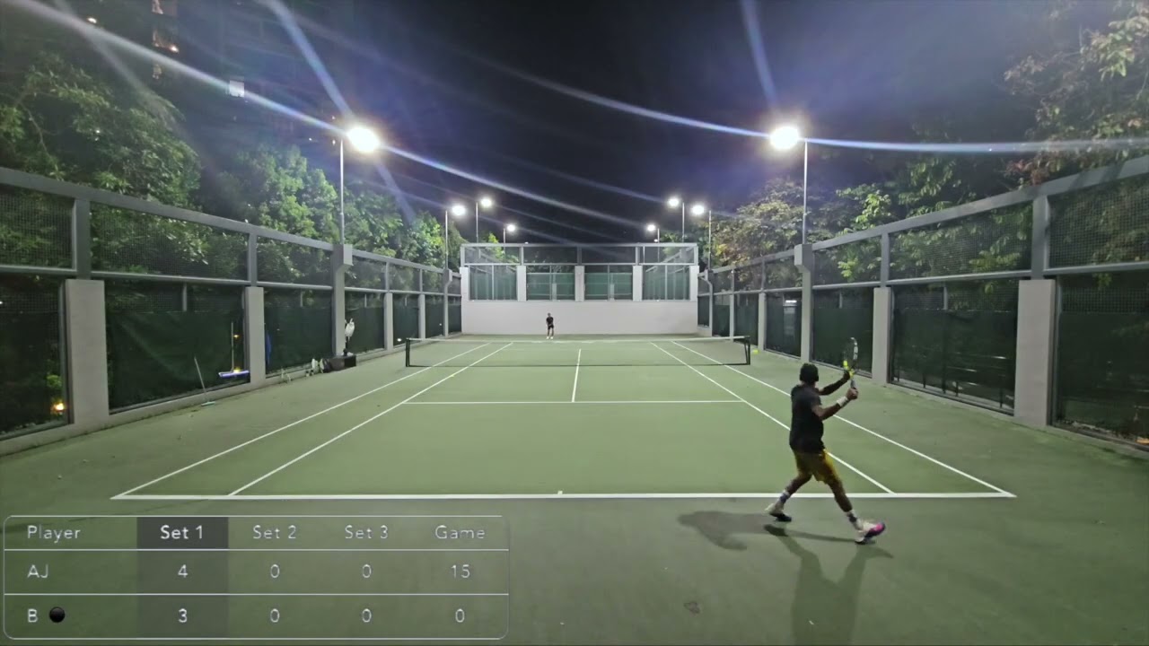 Baseline battle | ECT'26 Singles Ladder | 3.5 SG Tennis | AJ vs B | Full Match