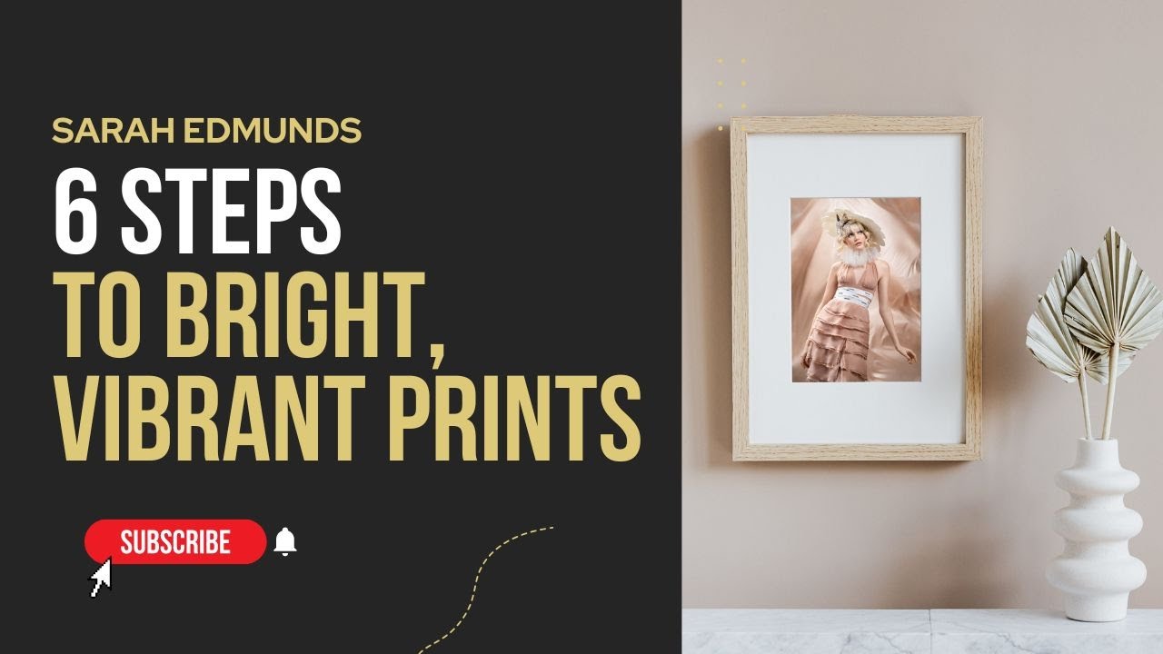 Photography prints too dark? Watch this!