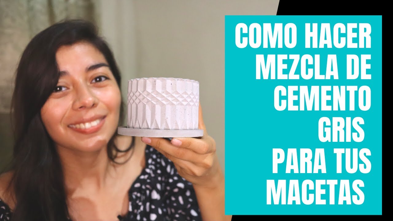 Maceteros de cemento [TUTORIAL COMPLETO] Guía práctica