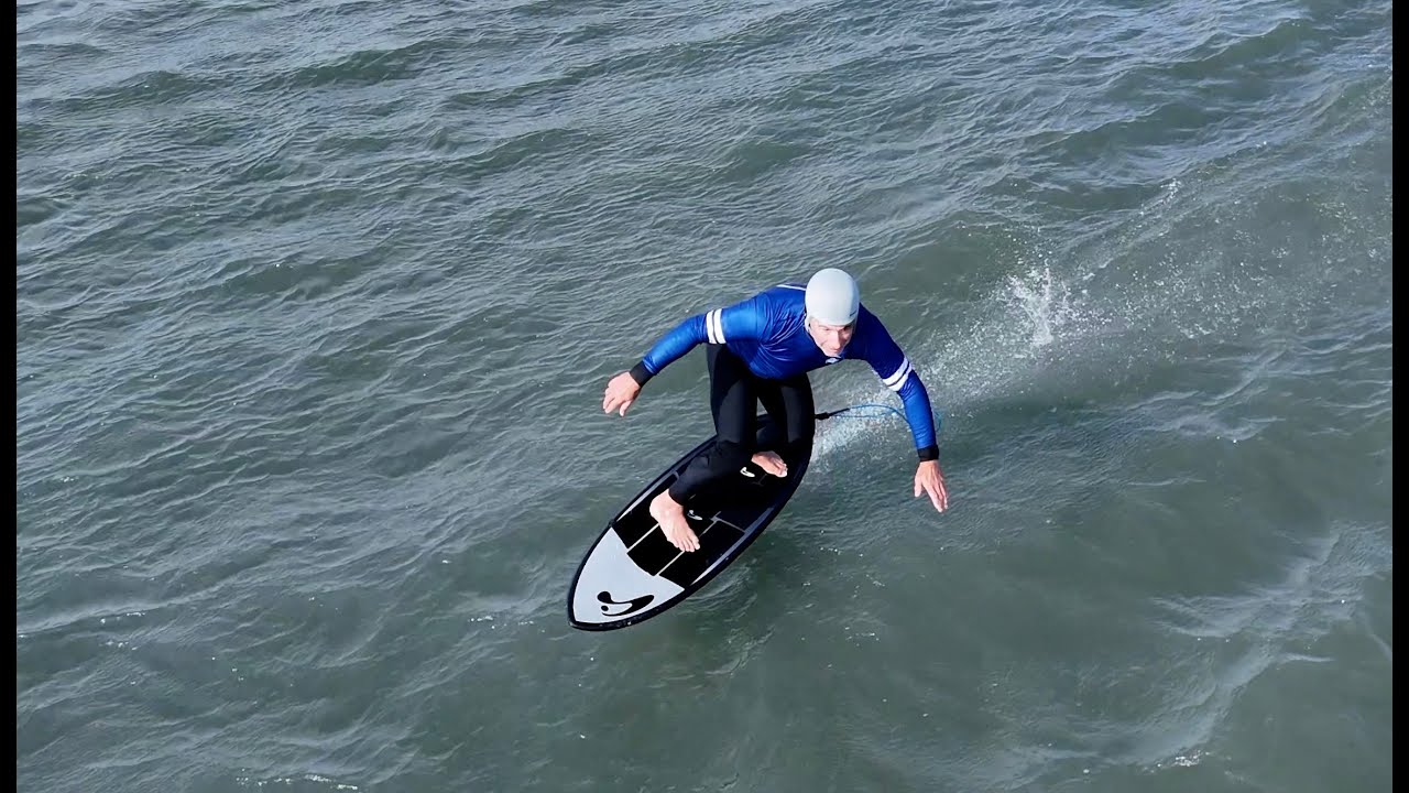 Chicama Tow Foil Speed Run