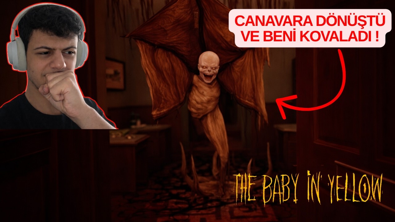 LANETLİ BEBEK BENİ KENDİ DÜNYASINA HAPSETTİ VE KOVALADI ! THE BABY IN YELLOW