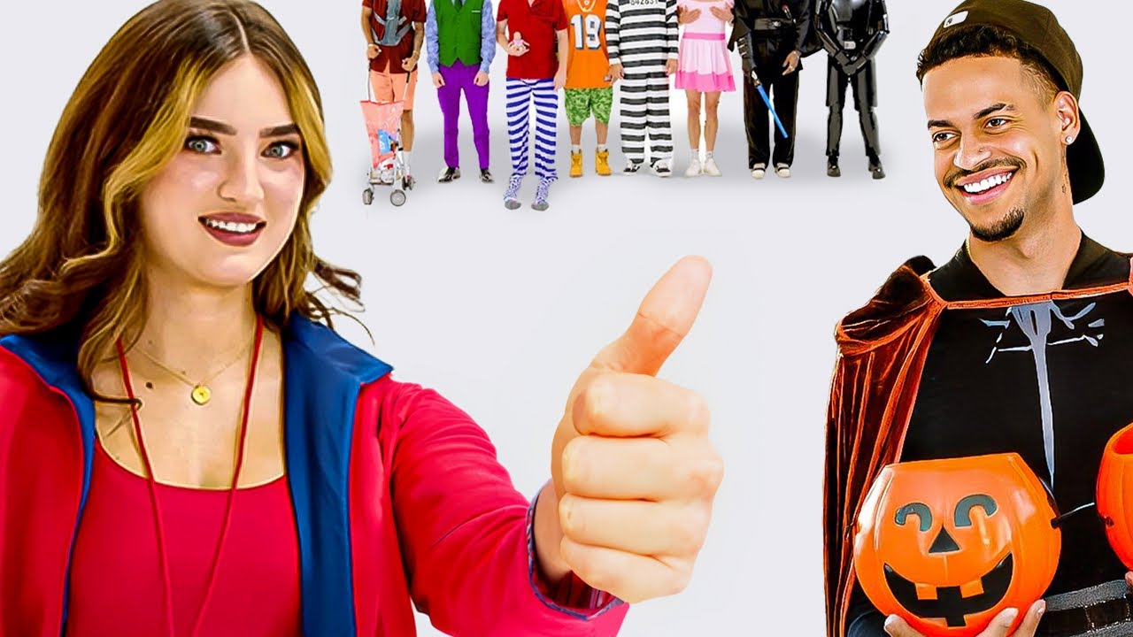 Blind Dating 8 Guys Based on Their Halloween Costumes (ft. Rhino)