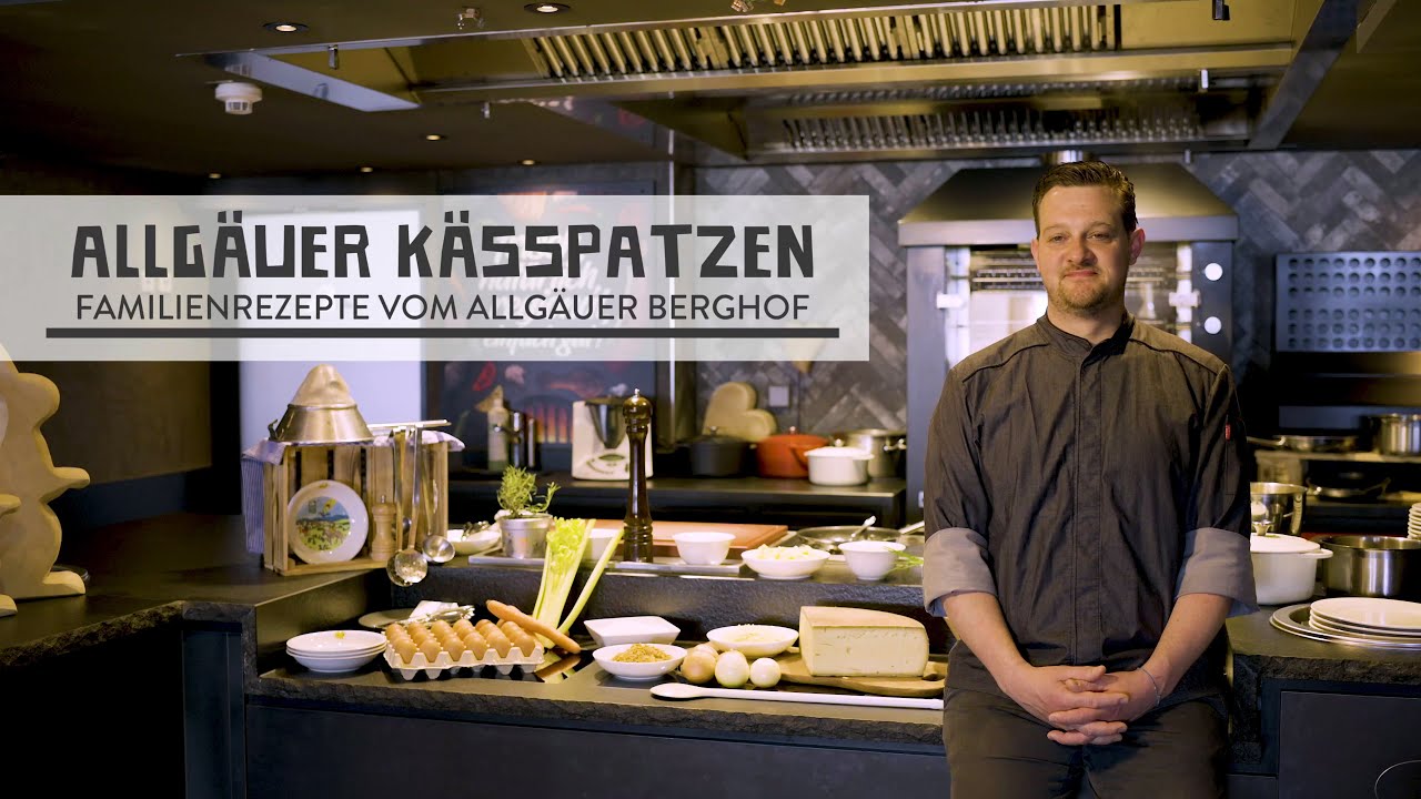 Allgäuer Kässpatzen // Familienrezepte vom Allgäuer Berghof