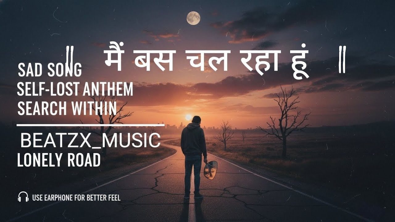 मैं बस चल रहा हूं #hindi romantic song #study song #for headphones #relaxing song #relaxing 