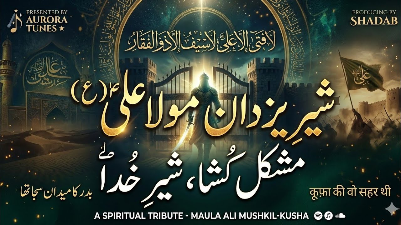 Maula Ali Manqabat | Sher-e-Yazdan | Official Video | Producing by Shadab | Aurora Tunes