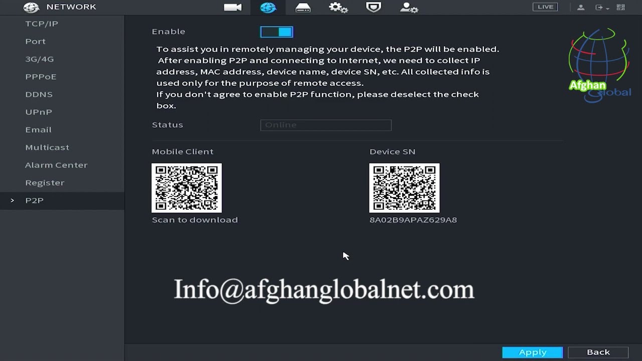 Dahua DVR Offline Problem   Dahua Camera Online Setup