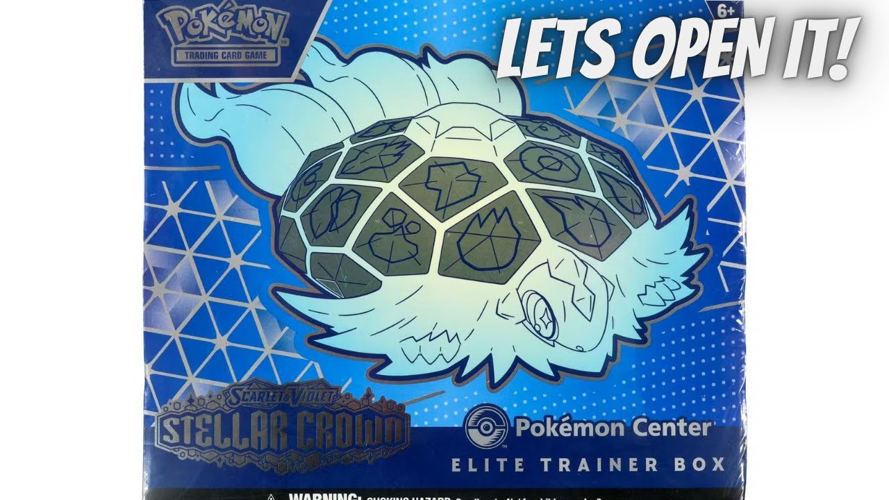 Stellar Crown Pokemon Center ETB Opening
