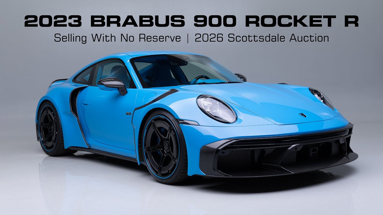 ПЕРВЫЙ ВЗГЛЯД - Brabus 900 Rocket R 2023 года - АУКЦИОН BARRETT-JACKSON В СКОТТСДЕЙЛЕ, 2026 ГОД