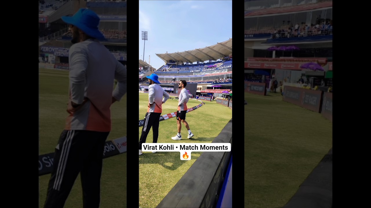 Virat Kohli Match Moments 🔥 King Kohli in Ranchi | IND vs SA 2025 