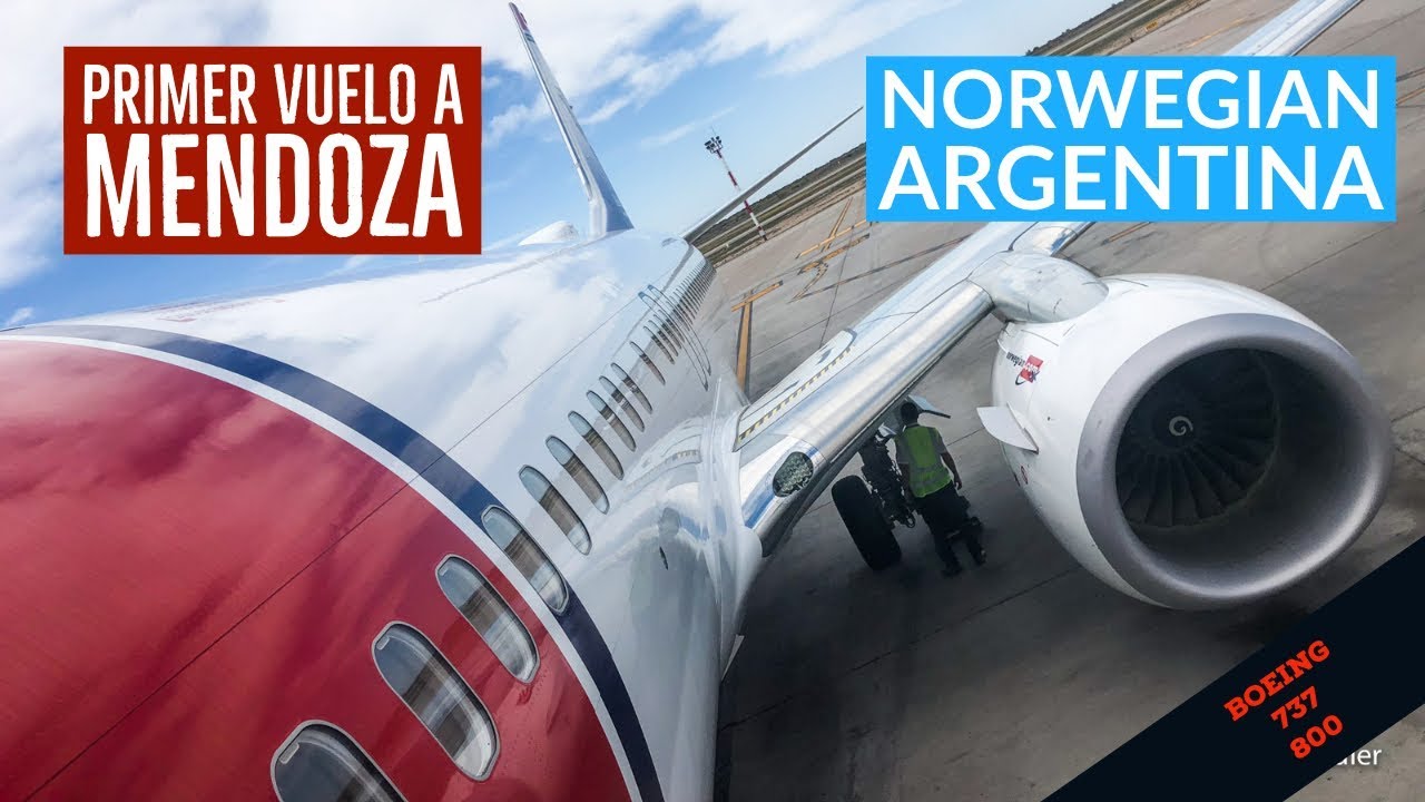 Norwegian Argentina: primer vuelo a Mendoza