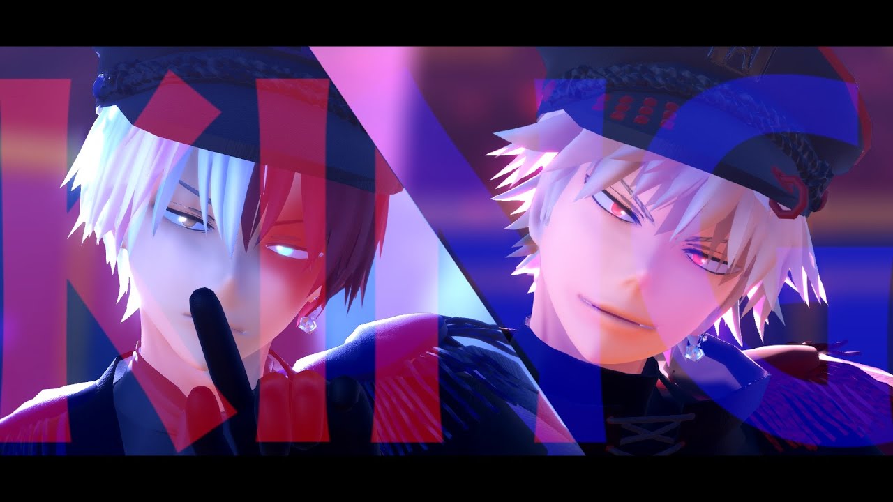 【MMDヒロアカ】KING【轟・爆豪】