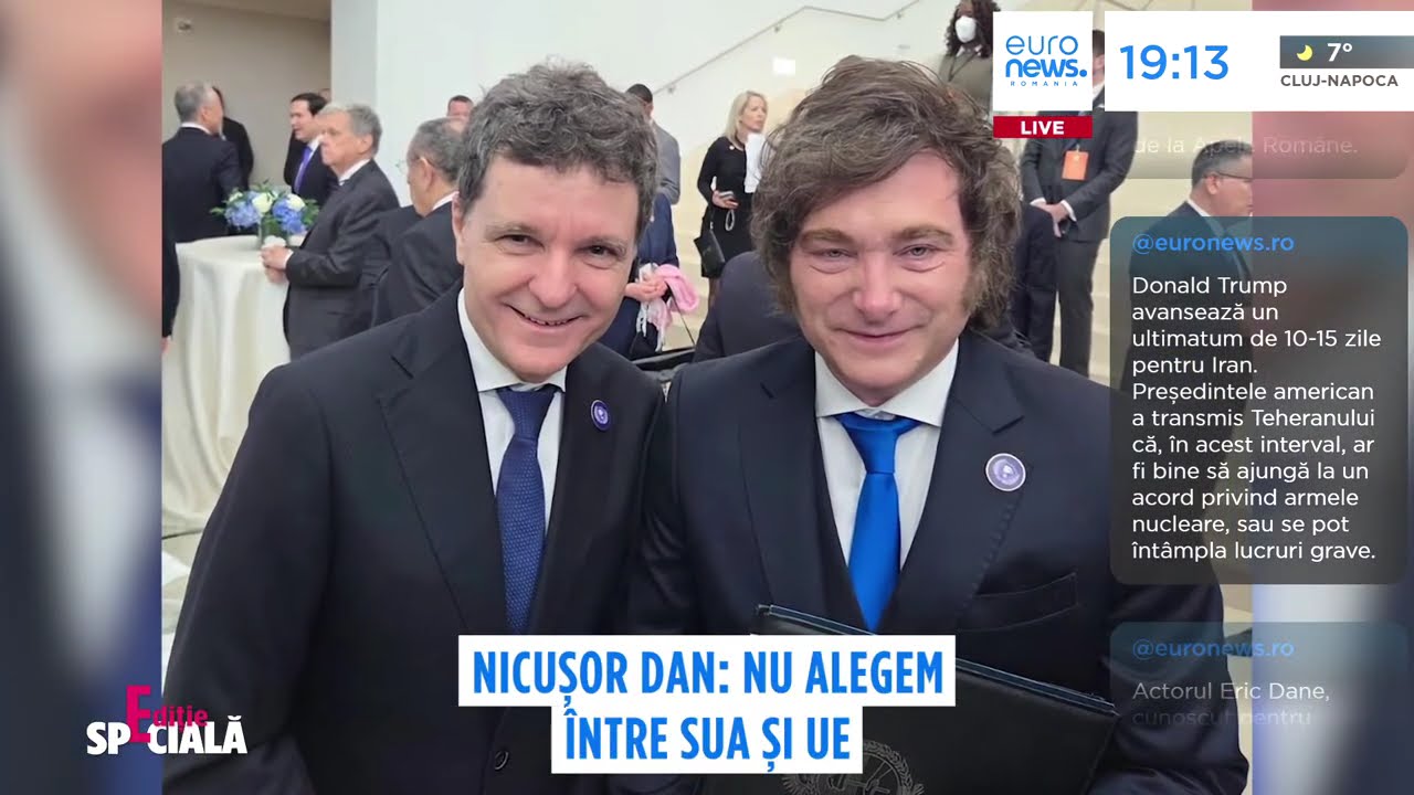 EDIȚIE SPECIALĂ Știrile Euronews România - de la ora 19:00 - 20 februarie 2026