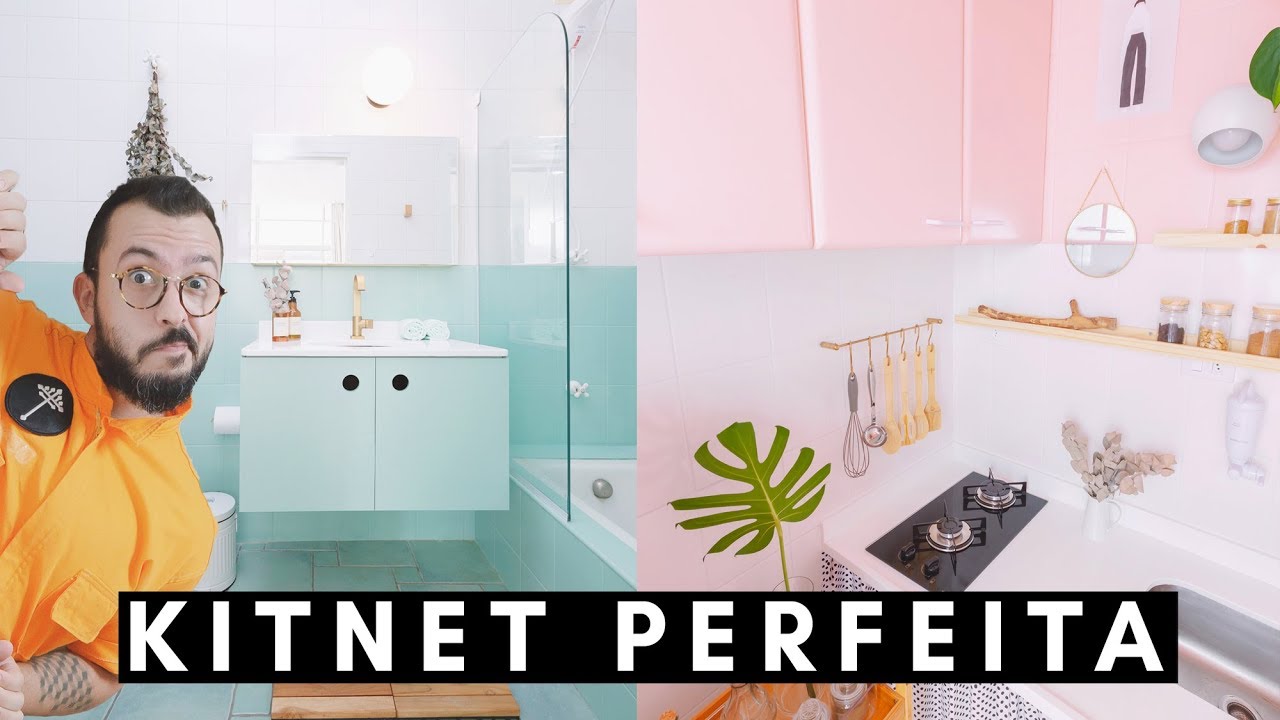 REFORMA APARTAMENTO 30m2 | TOUR PELA KITNET PRONTA | Paulo Biacchi