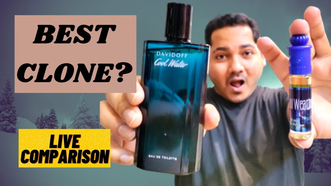 BEST PERFUME CLONE | BEST DESIGNER CLONE | DAVIDOFF COOL WATER CLONE| ALMAS COOL WEATHER CLONE ATTAR