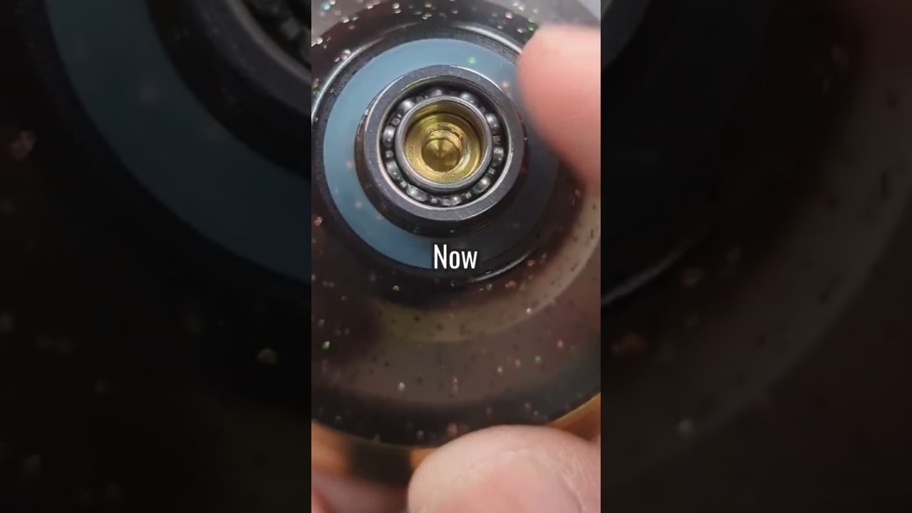 How to remove the shield from a metal ball bearing! #yoyo #maintenance