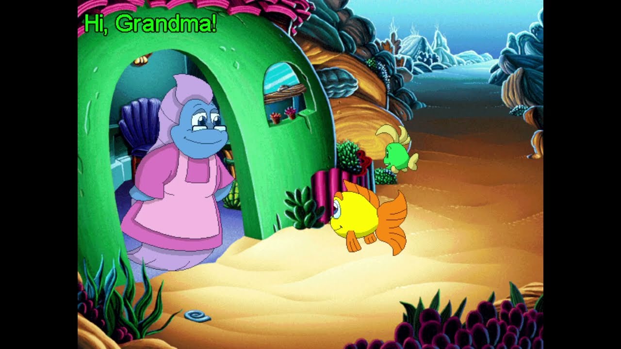 Let's Play Freddi Fish 5: The Case of the Creature of Carol Cove 01 - Mehby