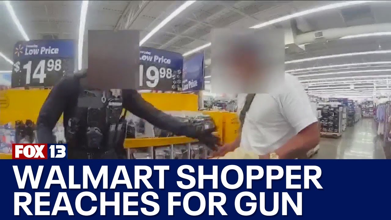 Walmart shopper accused of trying to pull gun on deputies | FOX 13 Seattle