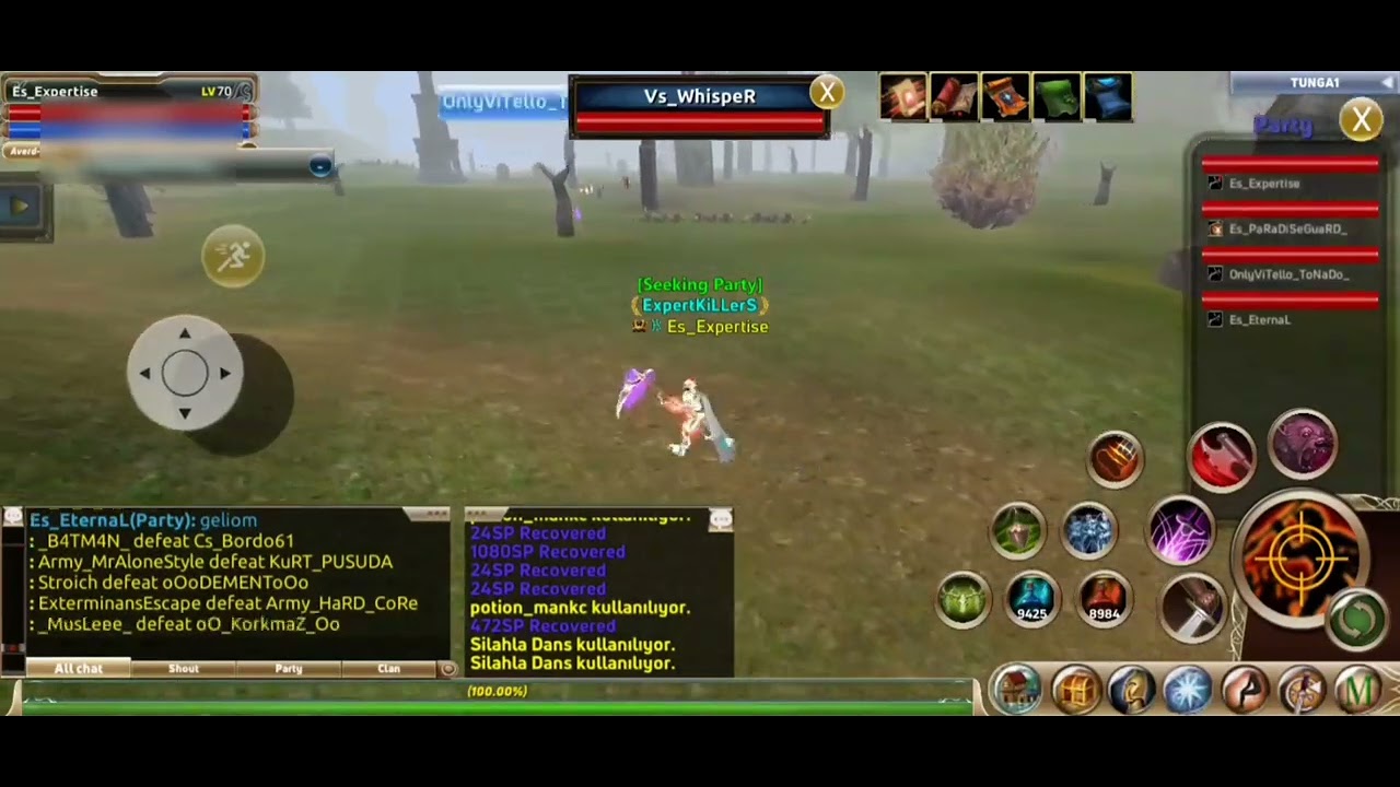 Es_Expertise PK, VS Karuslara karşı ExpertKiLLerS Knight's Mobile