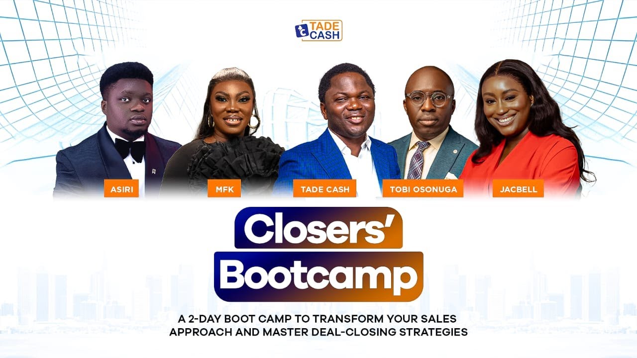 Closers Bootcamp 2024 By TadeCash