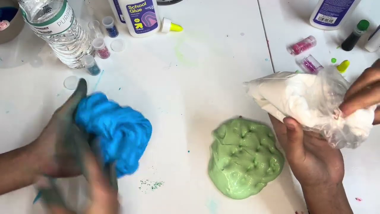 💙🧈Easy Butter Slime!🧈💚