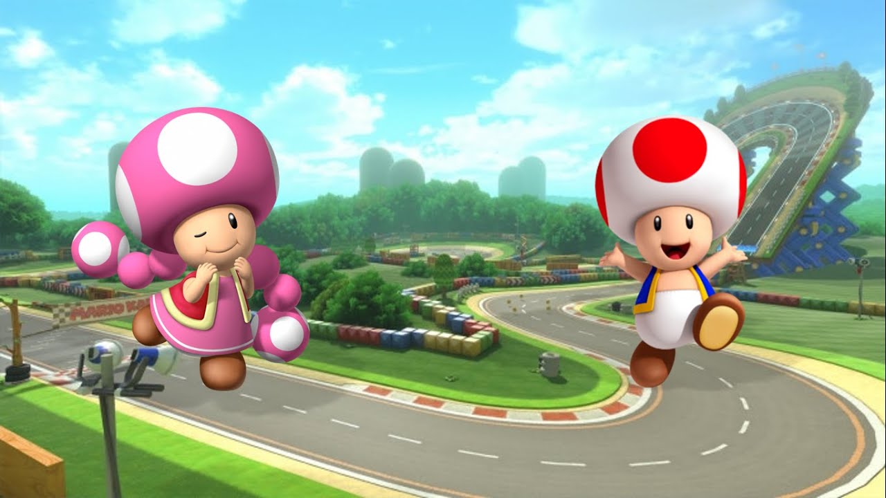 Mario Kart 8 Deluxe - Online 200CC Tournament - Toadette and Toad gameplay
