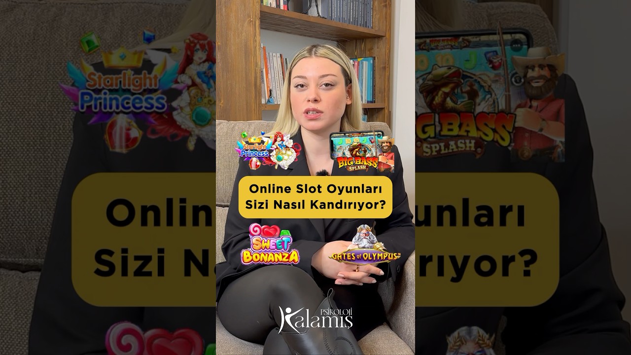 Online Slot Oyunları Nasıl Kandırıyor? - Klinik Psikolog B&uuml;şra Filiz