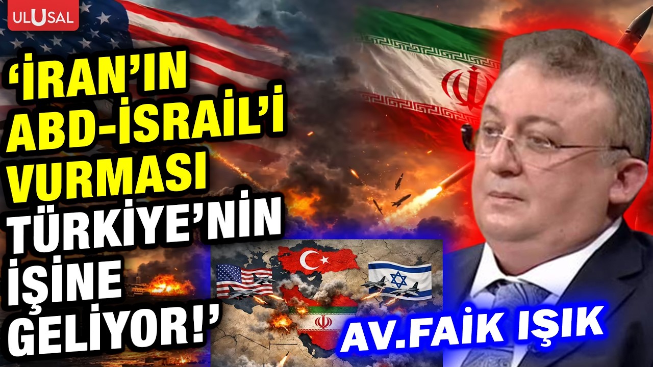 İran'ın ABD İsrail üslerini vurması neden Türkiye'nin işine geliyor? Av. Faik Işık açıkladı!