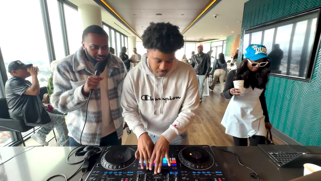 LIVE SESSIONS | DJ RELL @ BLEND RADIO ROOFTOP 2017 HOUSE PARTY MIX, DRAKE, RIHANNA, SZA, REMIXES