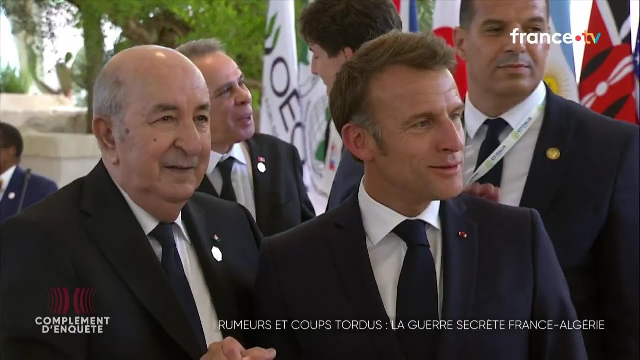 l'émission Complément d'enquête : la guerre secrète France-Algérie / الحرب السرية بين فرنسا والجزائر