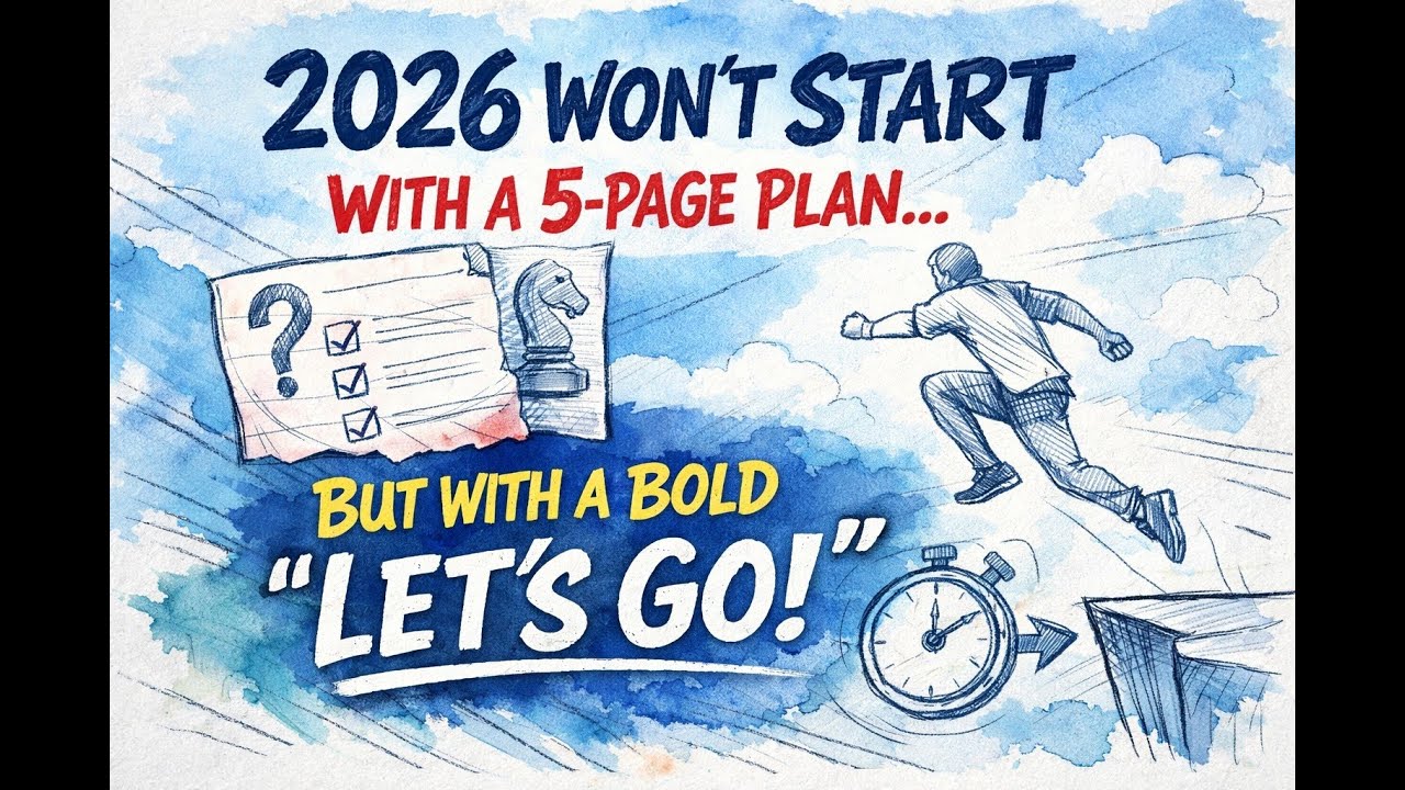 Stop Overplanning And Start with One Bold &ldquo;Let&rsquo;s Go&rdquo;