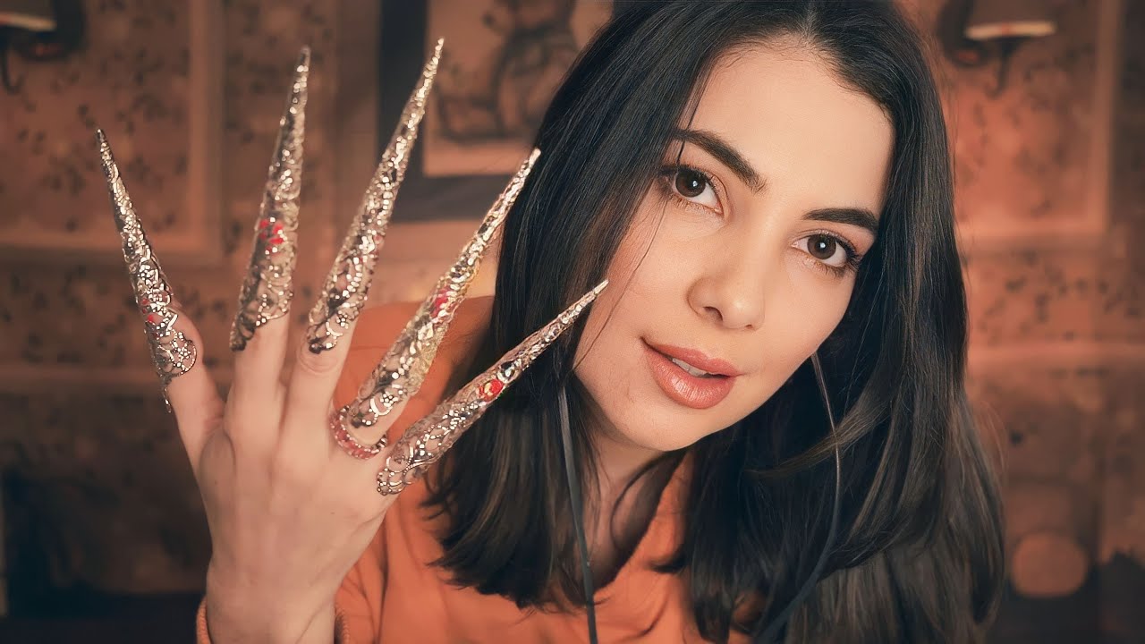 ASMR UNHAS NO TALO: TAPPING, SCRATCHING, FACE TOUCH | Sweet Carol